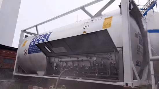 Tanque de dióxido de carbono líquido, tanques de armazenamento de dióxido de carbono líquido, armazenamento de CO2 líquido