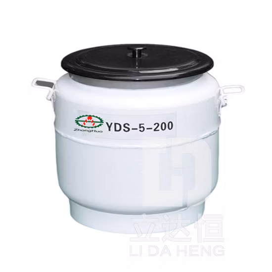 Yds-10 Yds-20 Tanque de Nitrogênio Líquido com Vasilhas Tanque para Armazenamento Criogênico de Materiais Biológicos